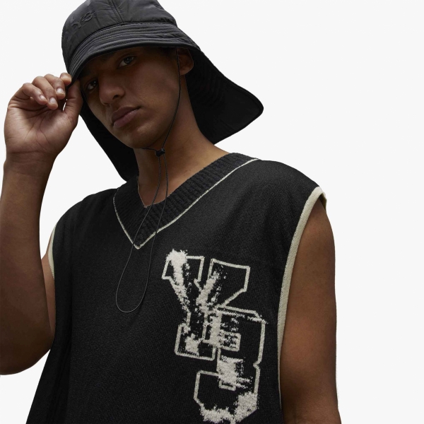 Y-3 - Logo Knit Vest - Black - IL4619
