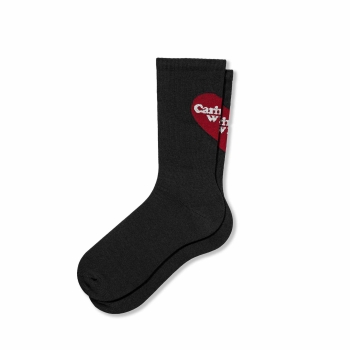 Carhartt WIP - Heart Socks - Black