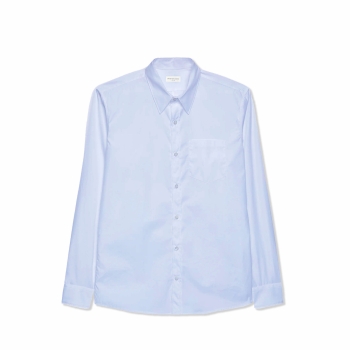 Dries Van Noten - Fitted Shirt - Light Blue (Cotton Poplin)