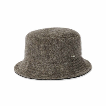 Our Legacy - Bucket Hat - Mole Grey Mohair