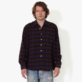 Our Legacy - Above Shirt - Brown (Pankow Check)