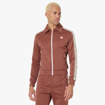 Casablanca - Laurel Track Top - Brown (Tricot)