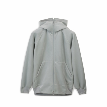 Y-3 - Velvet Zip Hoodie - Wonder Silver