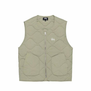 Stussy - Recycled Nylon Liner Vest - Coyote