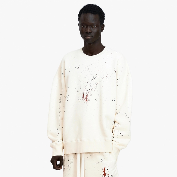 A-Cold-Wall* - Oversized Studio Crewneck - Bone - ACWMW163