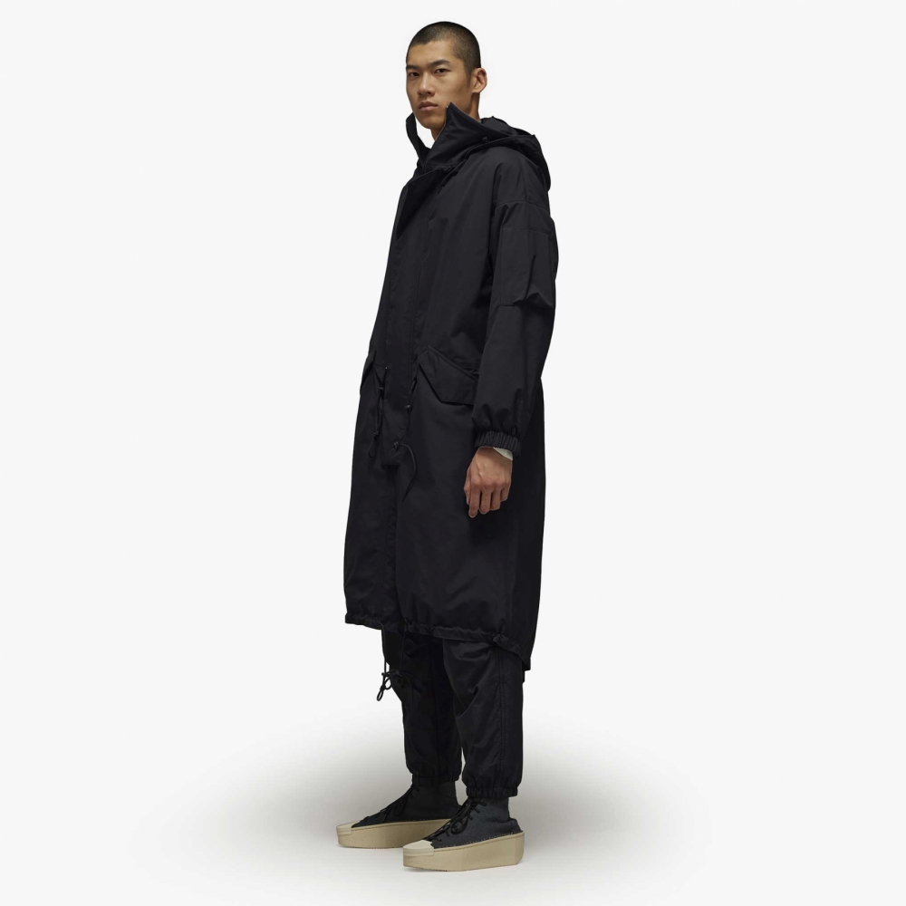 Y 3 Gore Tex Shell Parka Black IL2029 OUTBACK Sylt