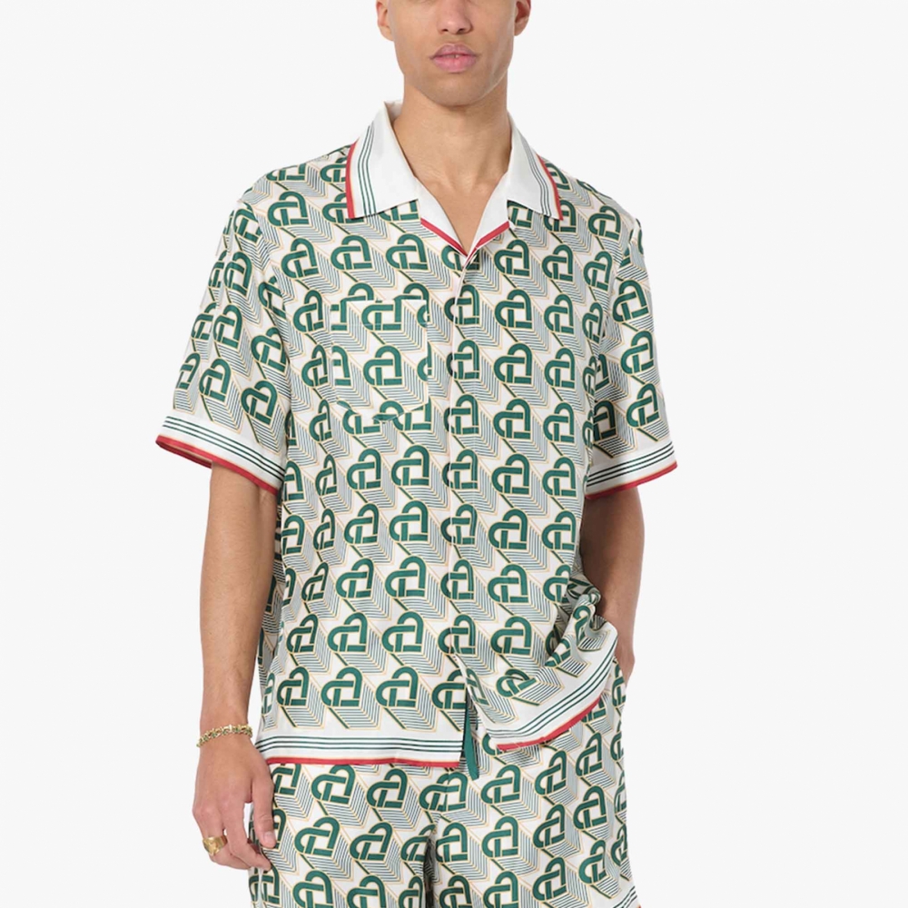 LV Heart Graphic Short Sleeve T Shirt