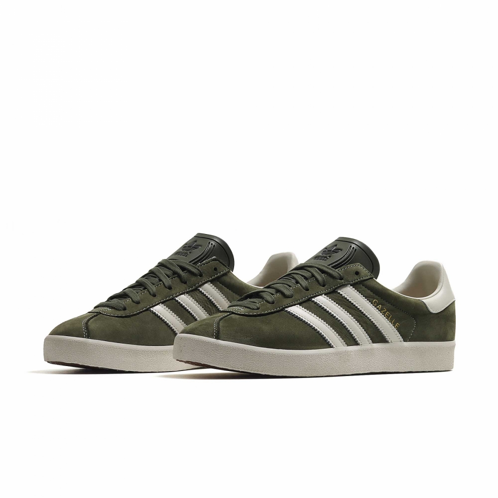 Adidas gazelle mens olive green online