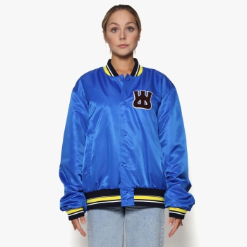Wales Bonner - Sorbonne 56 Varsity Jacket - Blue (Nylon Twill)