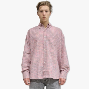 Our Legacy - Borrowed BD Shirt - Pink (Kimble Check)