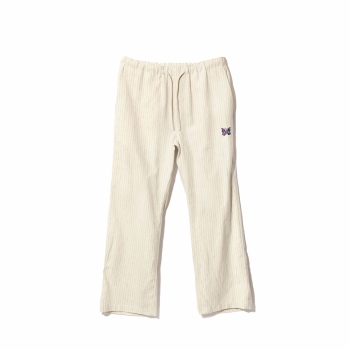 Needles - String Work Pant - Off White (Pin Stripe Twill)