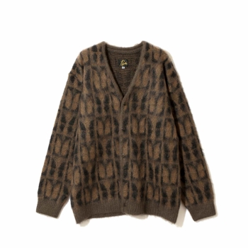 Needles - Mohair Cardigan - Olive (Papillon)
