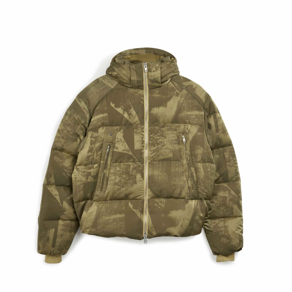 Y 3 Graphic Puffer Jacket Blanch Yellow IP7939 OUTBACK Sylt