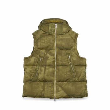 Y-3 - Graphic Puffer Vest - Blanch Yellow