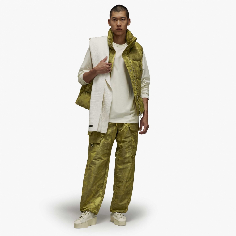 Yellow sales cargo vest
