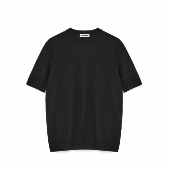 Jil Sander - Knit T-Shirt - Black (Superfine Merino)