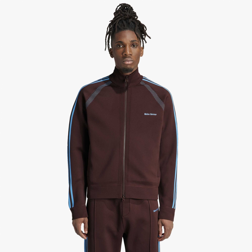 Adidas knitted store track top
