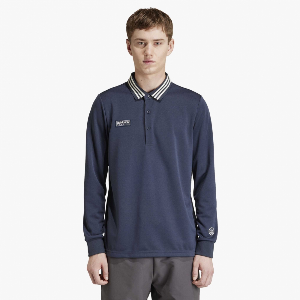 adidas Long Sleeve Polo Shirt SPZL Navy IN6759 OUTBACK Sylt