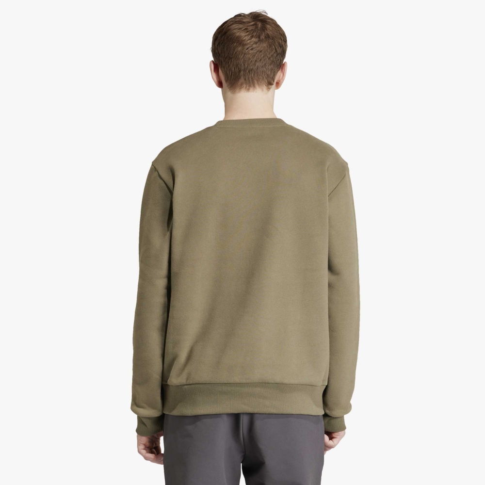 adidas Mod Trefoil Sweatshirt Olive IN6756 OUTBACK Sylt