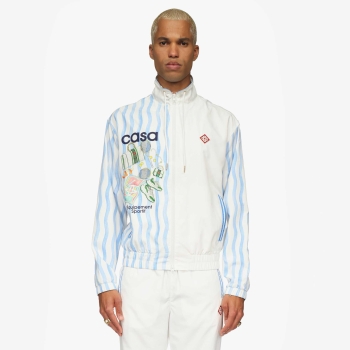 Casablanca - Shellsuit Nylon Jacket - White