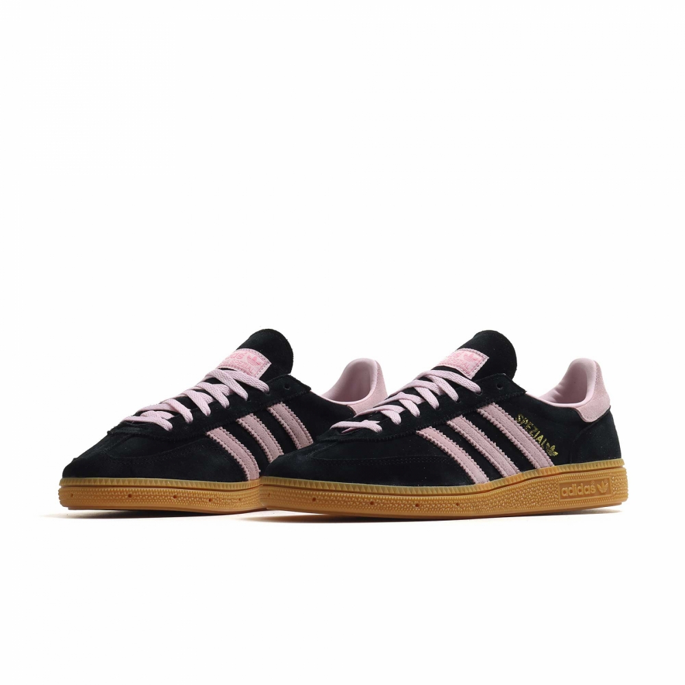 Adidas black hotsell with pink