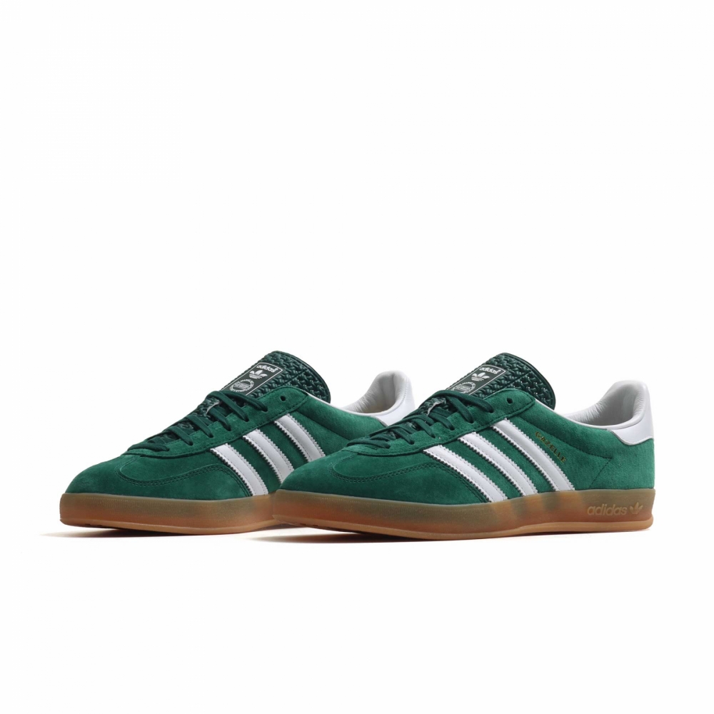 Adidas gazelle green gum sole store