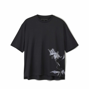 Y-3 - Relaxed Graphic Floral Tee - Black