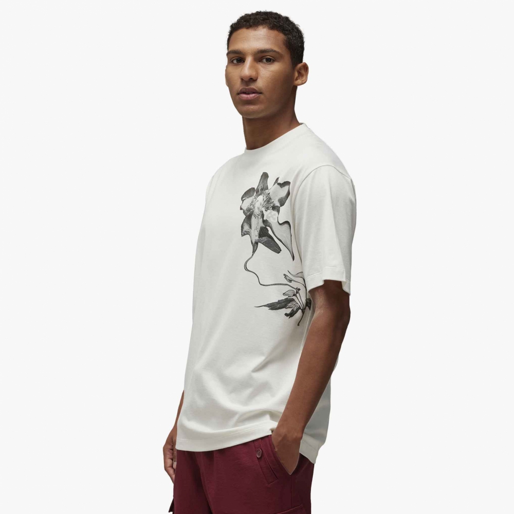 Off white floral t shirt top