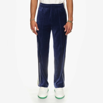 Casablanca - Velour Laurel Track Pants - Navy