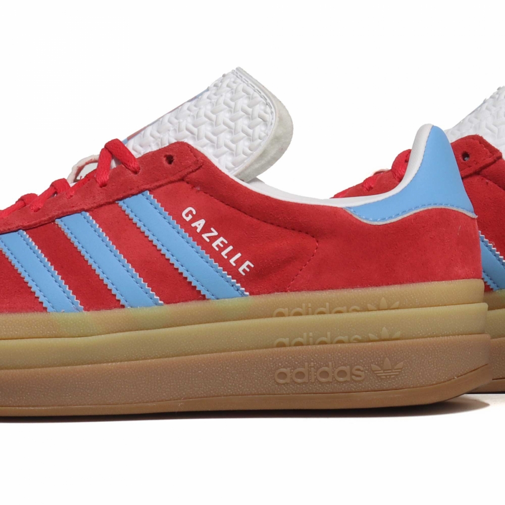Adidas gazelle red blue cheap