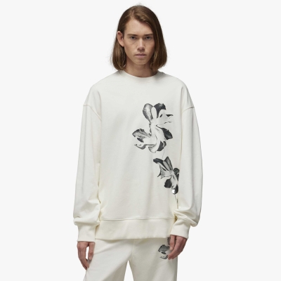 Y 3 Graphic Floral Crew Off White IV7731 OUTBACK Sylt