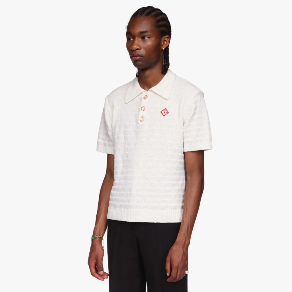 Polo shirt off sales white
