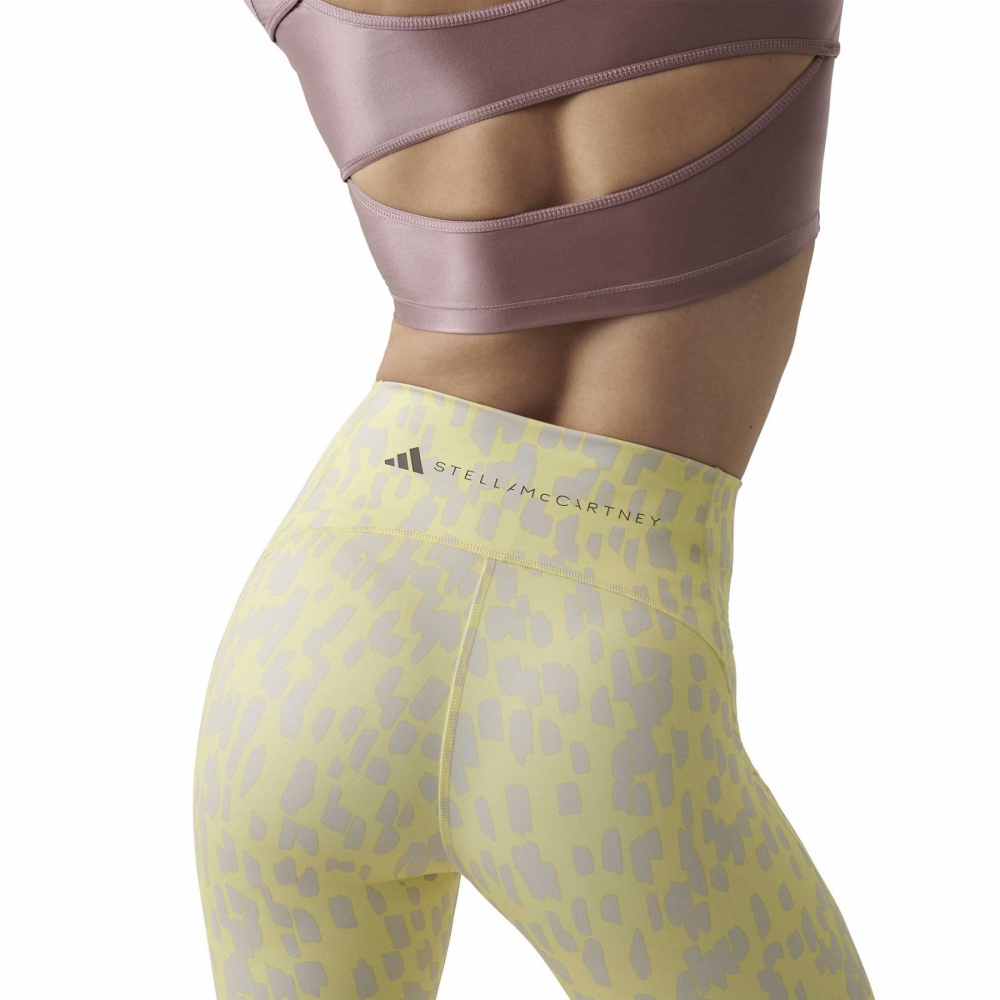 Yellow adidas leggings hotsell