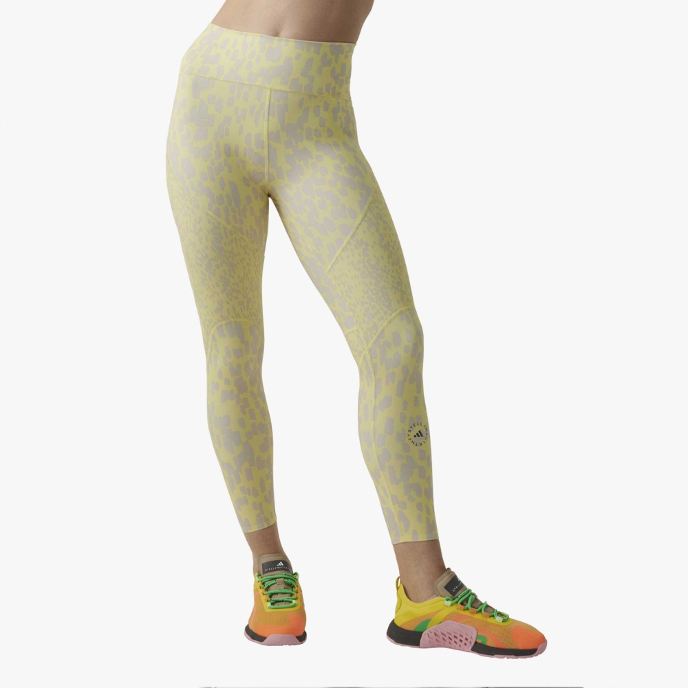 Yellow best sale adidas leggings