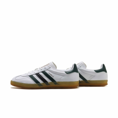 Adidas gazelle vintage white collegiate green store