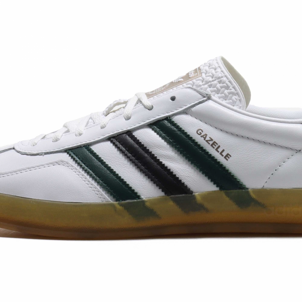 Adidas gazelle vintage white collegiate green shop