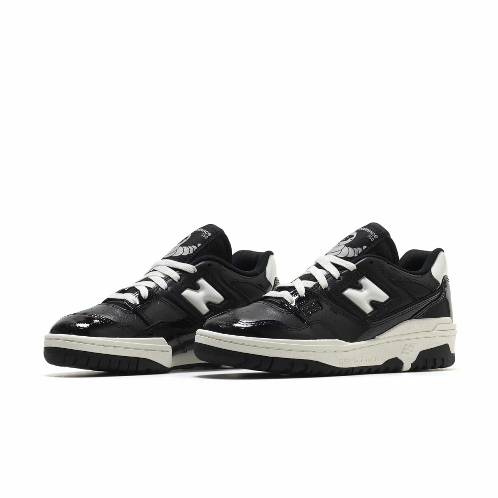 New balance on sale black patent leather