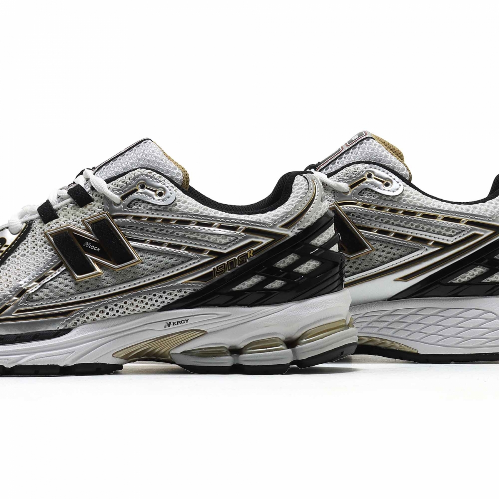 New balance grau gold top