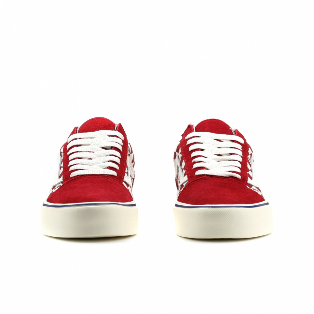 Vans old skool online lite checkerboard sneaker