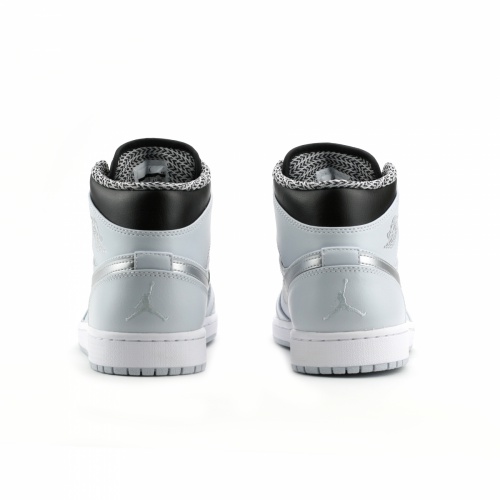 jordan 1 mid white pure platinum