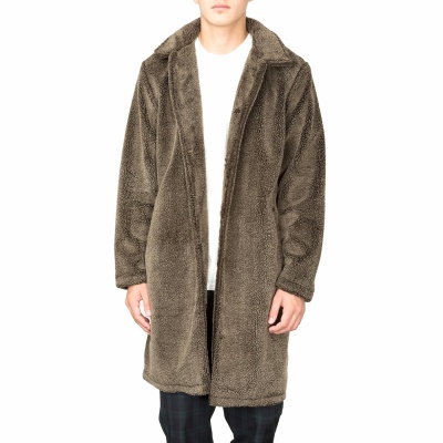 Stussy Sherpa Mac Jacket Brown 115349 1001 OUTBACK Sylt