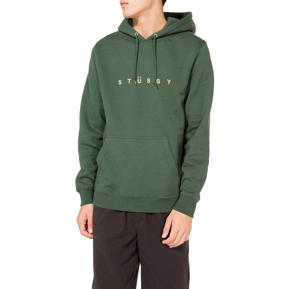 Stussy outlet helvetica hoodie