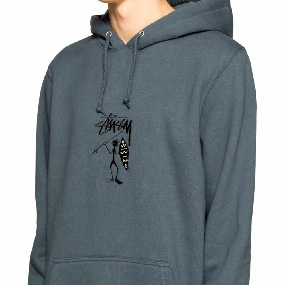 Stussy tribe man hoodie hot sale