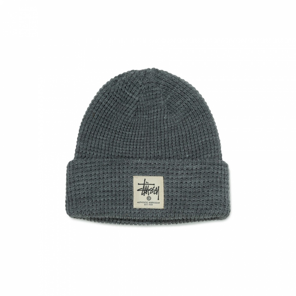 Stussy waffle knit online cuff beanie