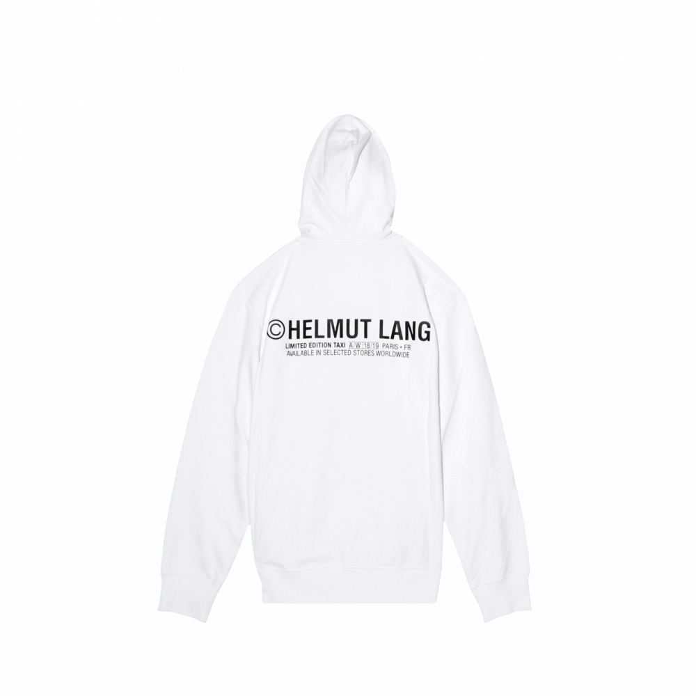 Helmut Lang Taxi Hoodie White Paris I04TM502 WHITE OUTBACK Sylt