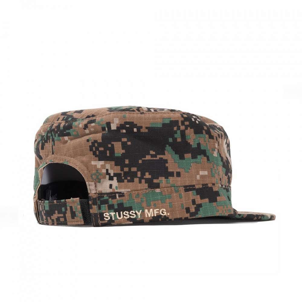 Stussy army bucket hat sale