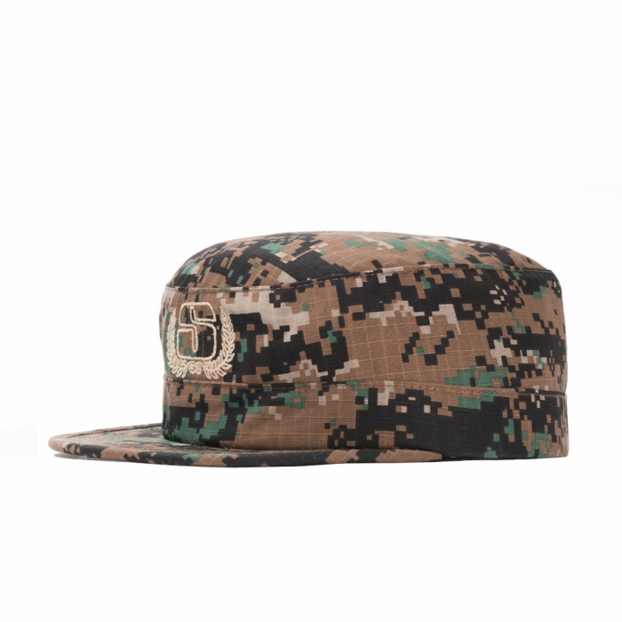 Stussy Helvetica Jacquard Beanie - Black - 1321113-0001 | OUTBACK Sylt
