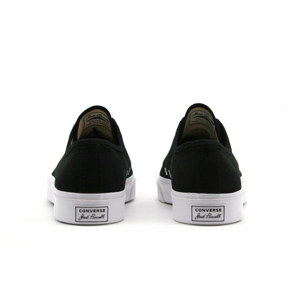 Converse jack purcell top slip on black