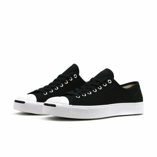 Black converse top jack purcell