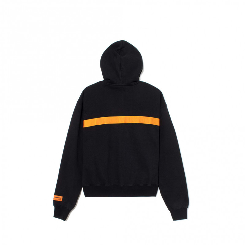 Heron Preston Heron Tape Zip Hoodie Black - Main Image